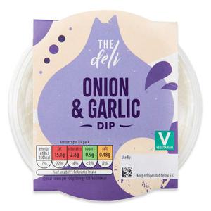 The Deli Onion & Garlic Dip 200g