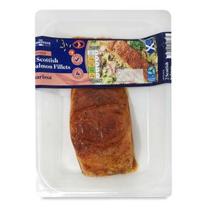 The Fishmonger Harissa 2 Infused Scottish Salmon Fillets 220g