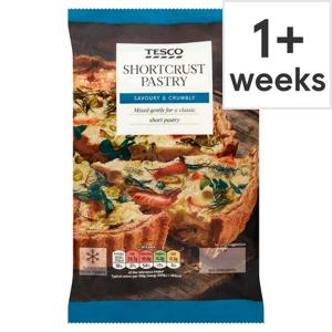 Tesco Shortcrust Pastry 500G