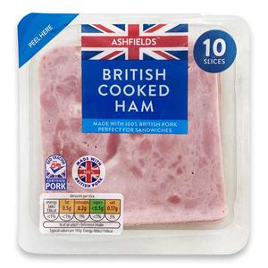 Ashfields Cooked Ham 115g