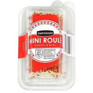 Emporium Mini Roule With Tomato & Basil 100g