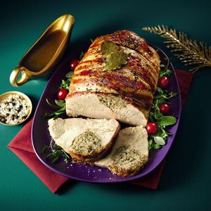 Specially Selected Slow Cooked Bacon Topped Turkey Breast Joint 1.4kg