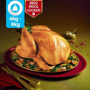 Ashfields Large British Whole Turkey Typically 7kg