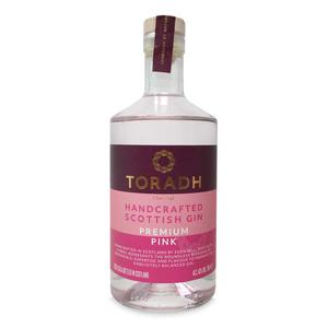 Toradh Handcrafted Premium Pink Scottish Gin 70cl