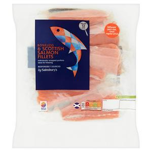 Sainsbury's Salmon Fillets 720g