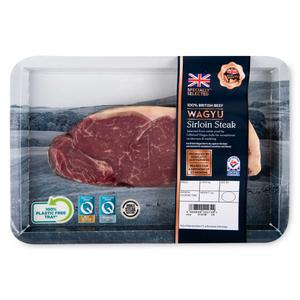 Specially Selected 100% British Beef Wagyu Sirloin Steak 227g