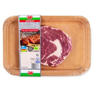 Ashfields Welsh 30 Day Matured Ribeye Steak 227g