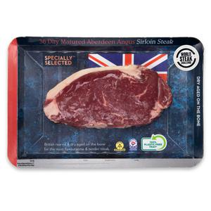 Specially Selected 36 Day Matured Sirloin Steak 227g