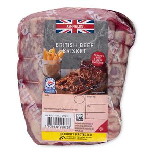 Ashfields British Beef Brisket Typically 0.975kg