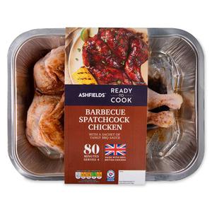 Ashfields Ready To Cook BBQ Spatchcock Chicken 1080g