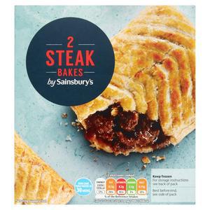 Sainsbury's Steak Bakes x2 280g