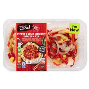 Ready, Set...Cook! Sweet & Sour Chicken Stir Fry Kit 650g