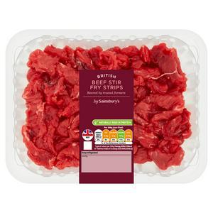 Sainsbury's Stir Fry Beef 350g