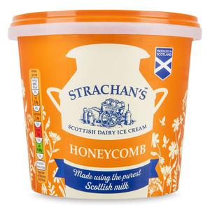 Strachans Scottish Dairy Honeycomb Ice Cream 1l