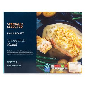 Specially Selected Three Fish Roast 650g