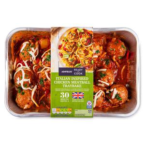 Ashfields Ready To Cook Italian Inspired Chicken Meatball Traybake 675g