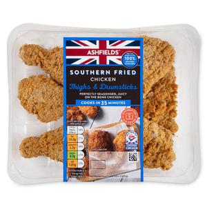 Ashfields Southern Fried Chicken Thighs & Drumsticks 800g