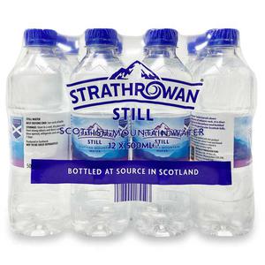 Strathrowan Scottish Mountain Water Still 12x500ml