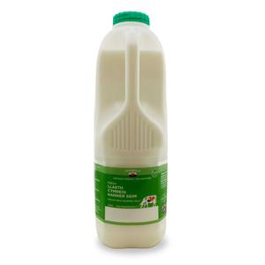 Cowbelle Llaeth Cymreig Hanner Sgim Welsh Semi-skimmed Milk 2 Pints