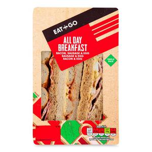 Eat & Go All Day Breakfast Sandwich 271g