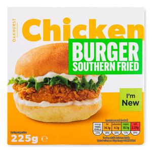 Oakhurst Southern Fried Chicken Burger 225g