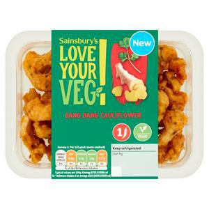 Sainsbury's Vegan Bang Bang Cauliflower 150g