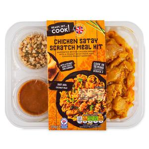 Ready, Set...Cook! Chicken Satay Scratch Meal Kit 350g