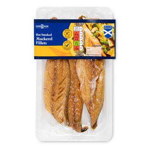 The Fishmonger Hot Smoked Mackerel Fillets 200g