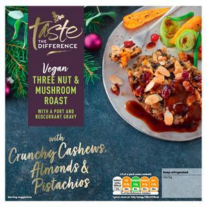 Sainsbury's Vegan Three Nut & Mushroom Roast, Taste the Difference 550g