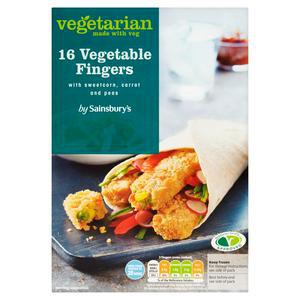 Sainsbury's Vegetable Fingers x16 452g