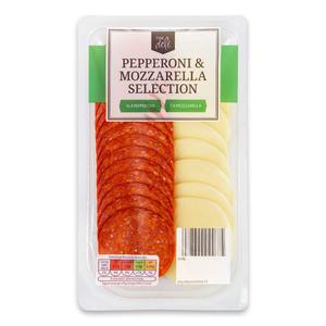 The Deli Pepperoni & Mozzarella Selection 80g