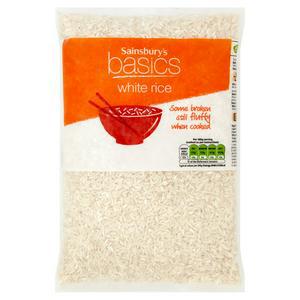 Sainsbury's White Rice, Basics 1kg