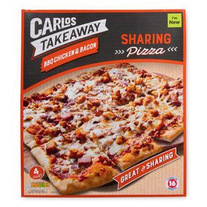 Carlos BBQ Chicken & Bacon Stonebaked Pizza 600g