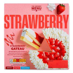 Dessert Menu Strawberry Gateau 375g