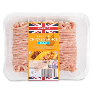 Ashfields British Chicken Mince 5% Fat 500g