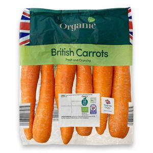 Just Organic Carrots 750g