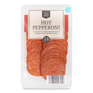 The Deli Hot Pepperoni Slices 120g