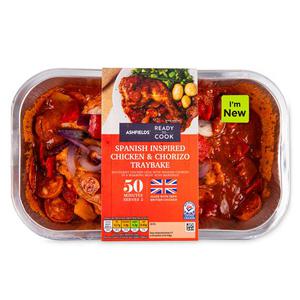 Ashfields Spanish Inspired Chicken & Chorizo Traybake 625g