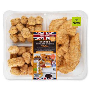 Ashfields Boneless Breaded Chicken Feast 600g