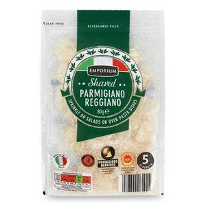 Emporium Parmigiano Reggiano Shaved Cheese 80g