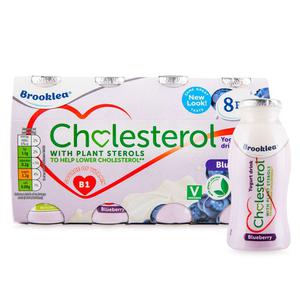 Brooklea Cholesterol Blueberry Yogurt Drinks 8x100g