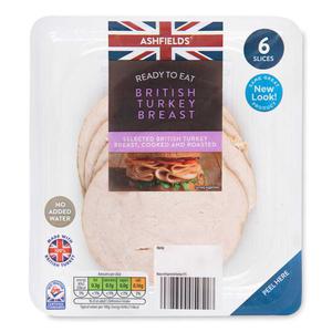 Ashfields Roast Turkey Breast Slices 120g