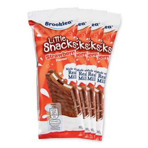 Brooklea Little Snacks Strawberry Flavour 120g