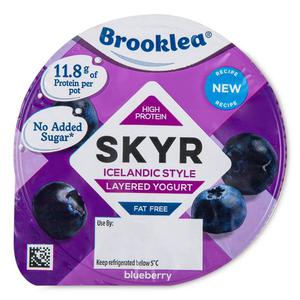 Brooklea Skyr Blueberry Yoghurt 150g