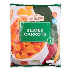 Four Seasons Sliced Carrots 1kg