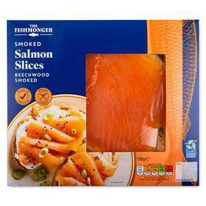 The Fishmonger Smoked Salmon Slices 100g