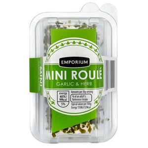 Emporium Mini Roule With Garlic & Herb 100g