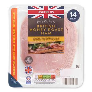 Ashfield Farm British Dry Cured Honey Roast Ham 240g