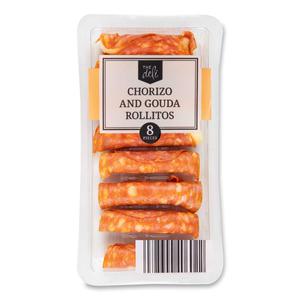 The Deli Chorizo & Gouda Rollitos 80g