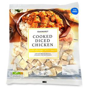 Oakhurst Cooked Diced Chicken 340g